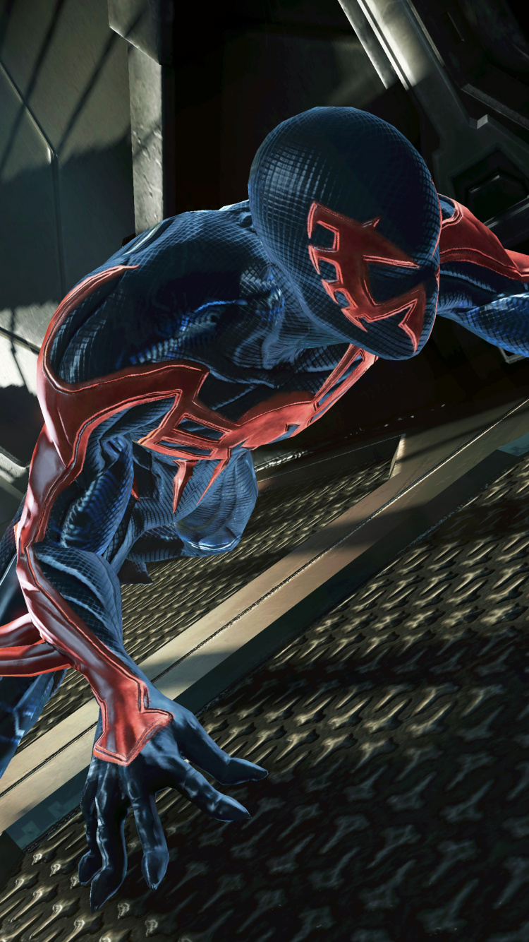 Spider-Man-Edge of Time, Spider-man, The Amazing Spider-Man 2, Spider-Man 3, Superhelden. Wallpaper in 750x1334 Resolution