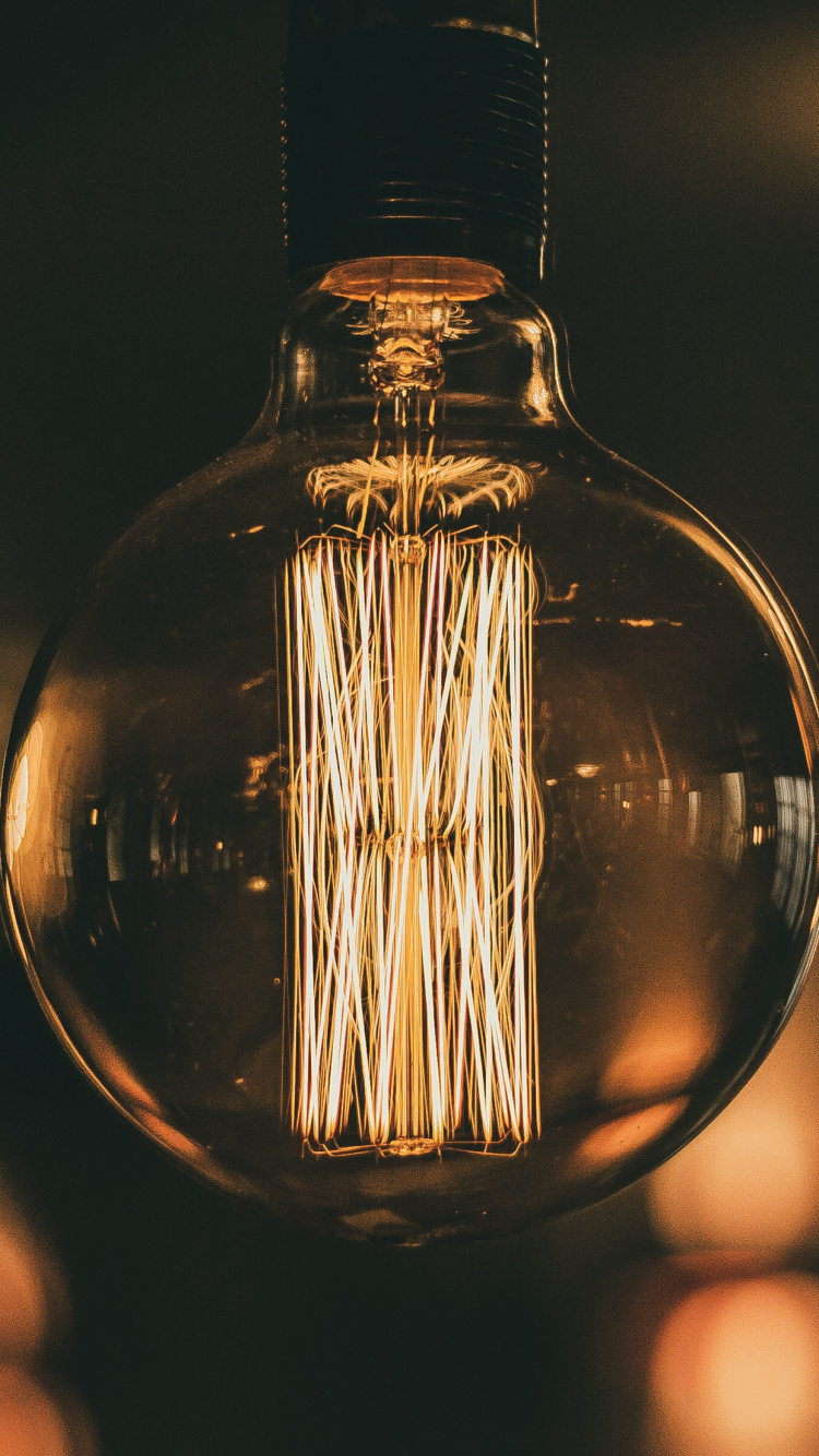 Incandescent Light Bulb, Light, Led Lamp, Lighting, Light Emitting Diode. Wallpaper in 750x1334 Resolution