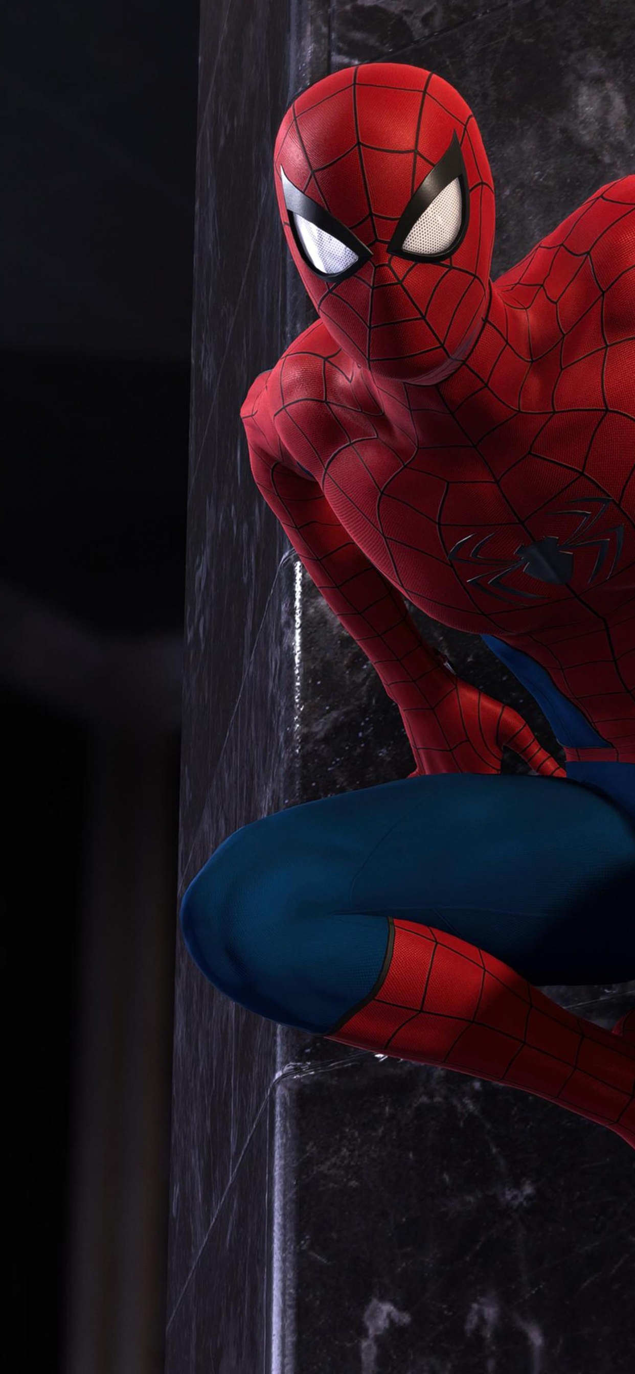 Spider-man, Wunder Spider-Man Meilen Moral, Playstation 4, Playstation 5, Cartoon. Wallpaper in 1242x2688 Resolution