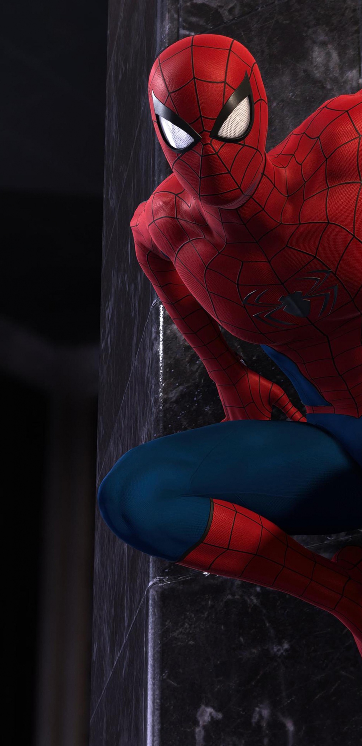 Spider-man, Ps4, Playstation 5, 卡通, 红色的 壁纸 1440x2960 允许