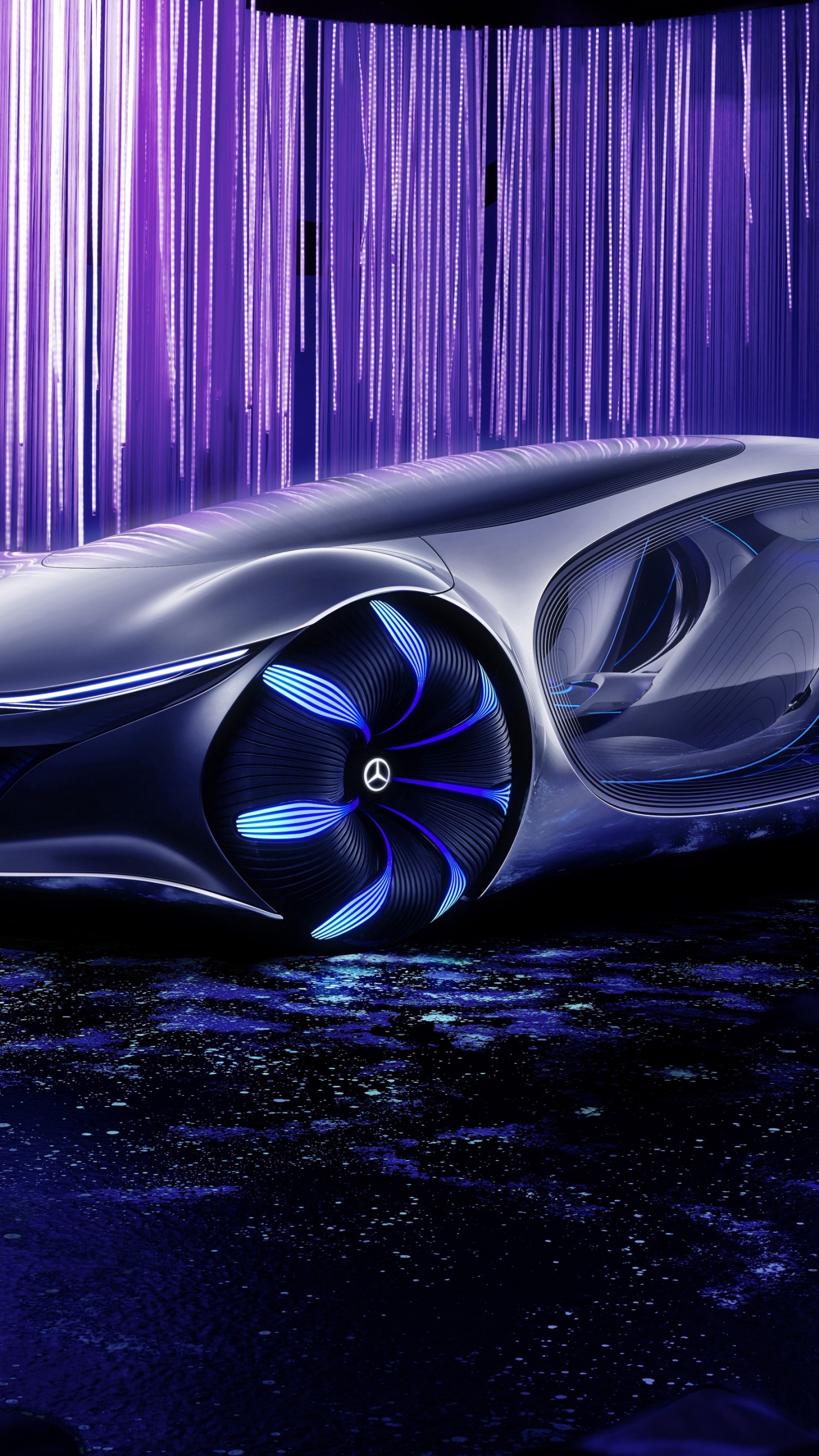 Mercedes Visin Avtr, Mercedes-Benz Vision SLA, Mercedes-benz, Car, Mercedes-benz Vision Cls. Wallpaper in 1440x2560 Resolution