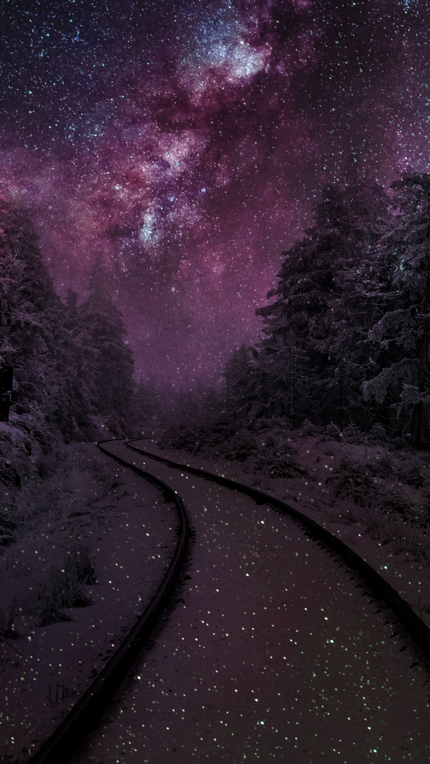 Naturaleza, Teléfono, Objeto Astronómico, Galaxia, la Astronomía. Wallpaper in 1440x2560 Resolution