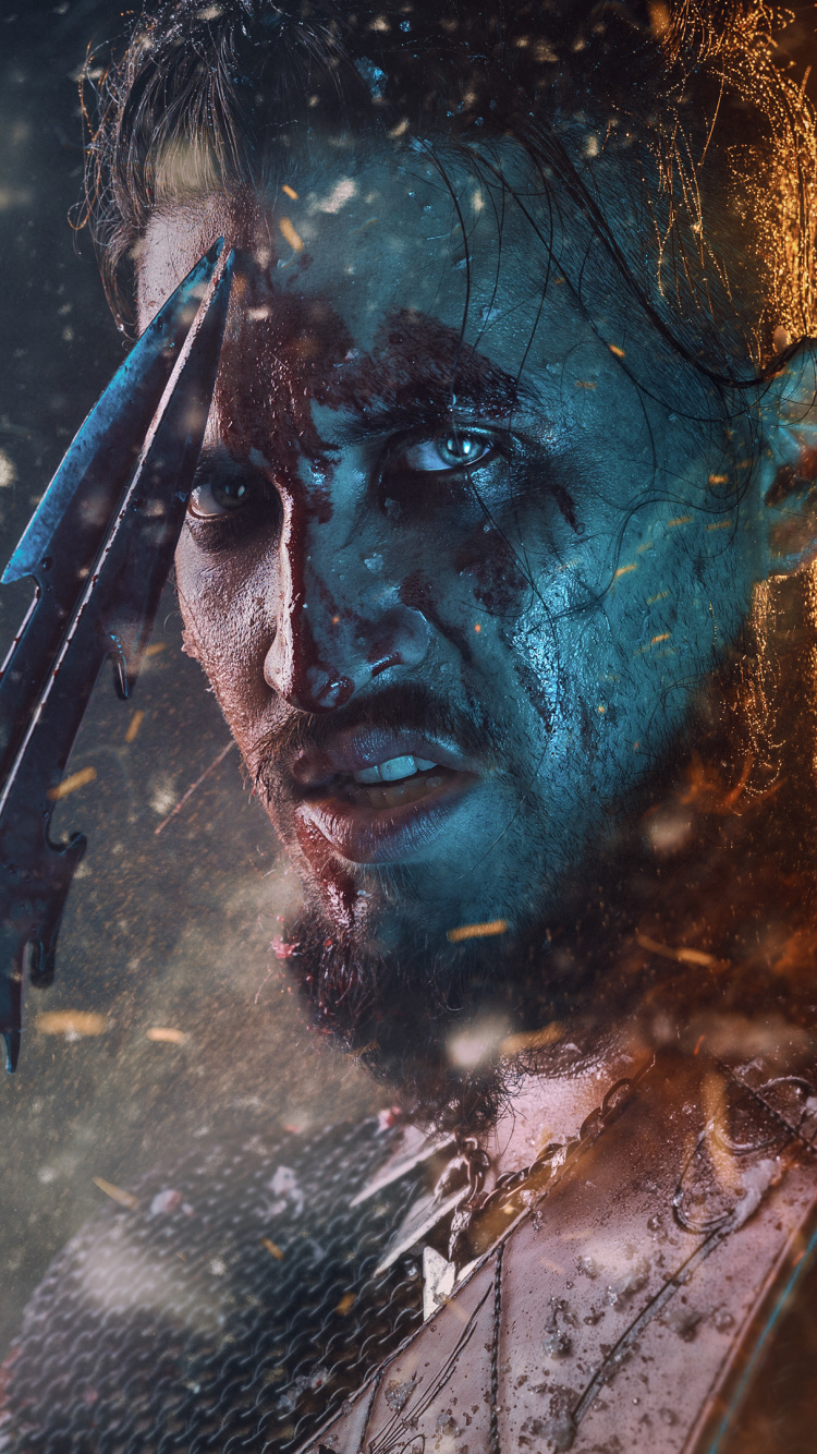 Vikings, Lagertha, Art, Space, Astronomical Object. Wallpaper in 750x1334 Resolution