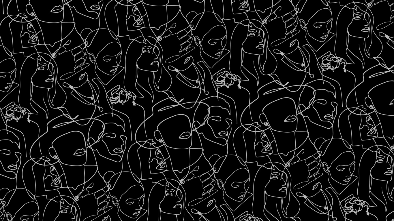 Arts Visuels, Noir et Blanc, Conception, Gris, Motif. Wallpaper in 1366x768 Resolution