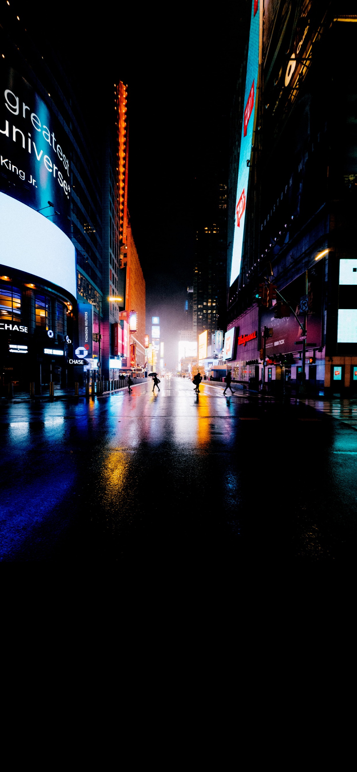 Amoled, Ville de Nuit au Néon, Illustration, Art, Nuit. Wallpaper in 1242x2688 Resolution