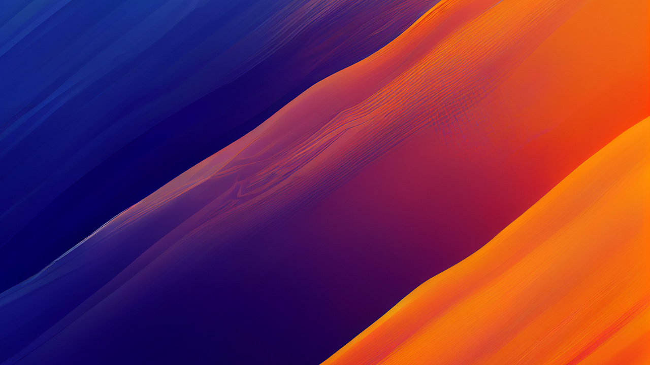 Ios 16, Manzana, Naranja, Tintes y Matices, Arte. Wallpaper in 1280x720 Resolution