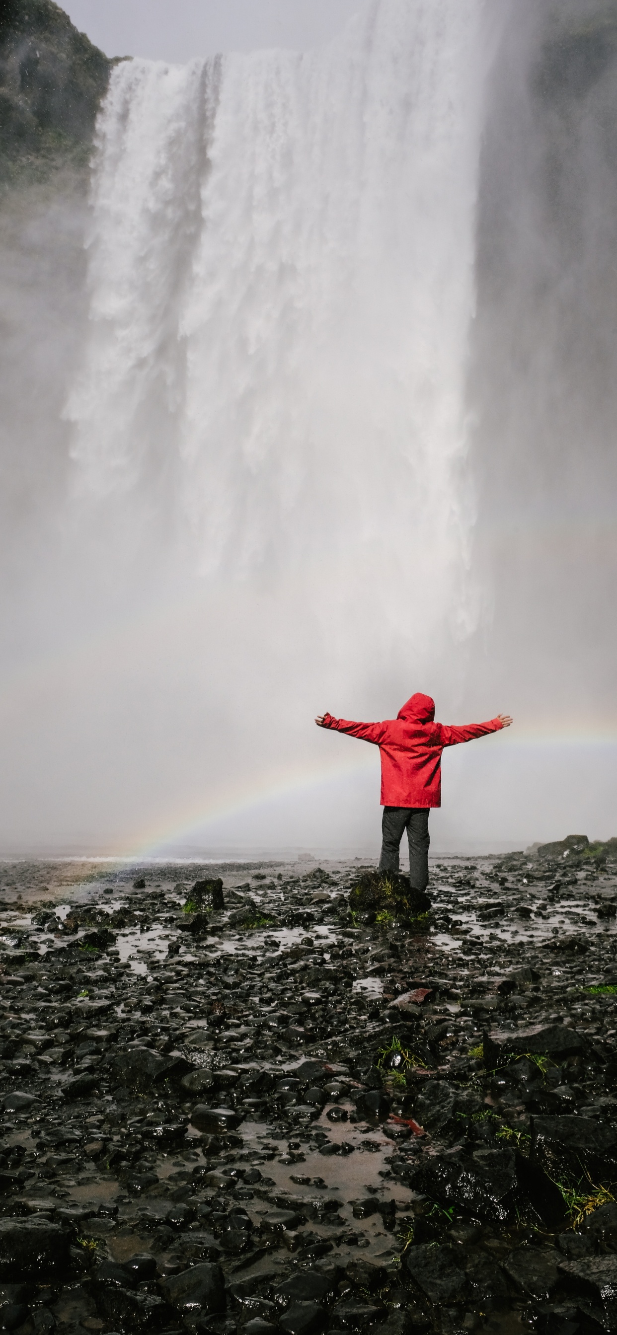 Cascade, Eau, Nature, Aventure, D'eau. Wallpaper in 1242x2688 Resolution