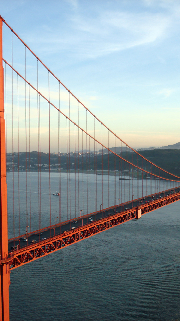 Puente Golden Gate San Francisco California. Wallpaper in 750x1334 Resolution
