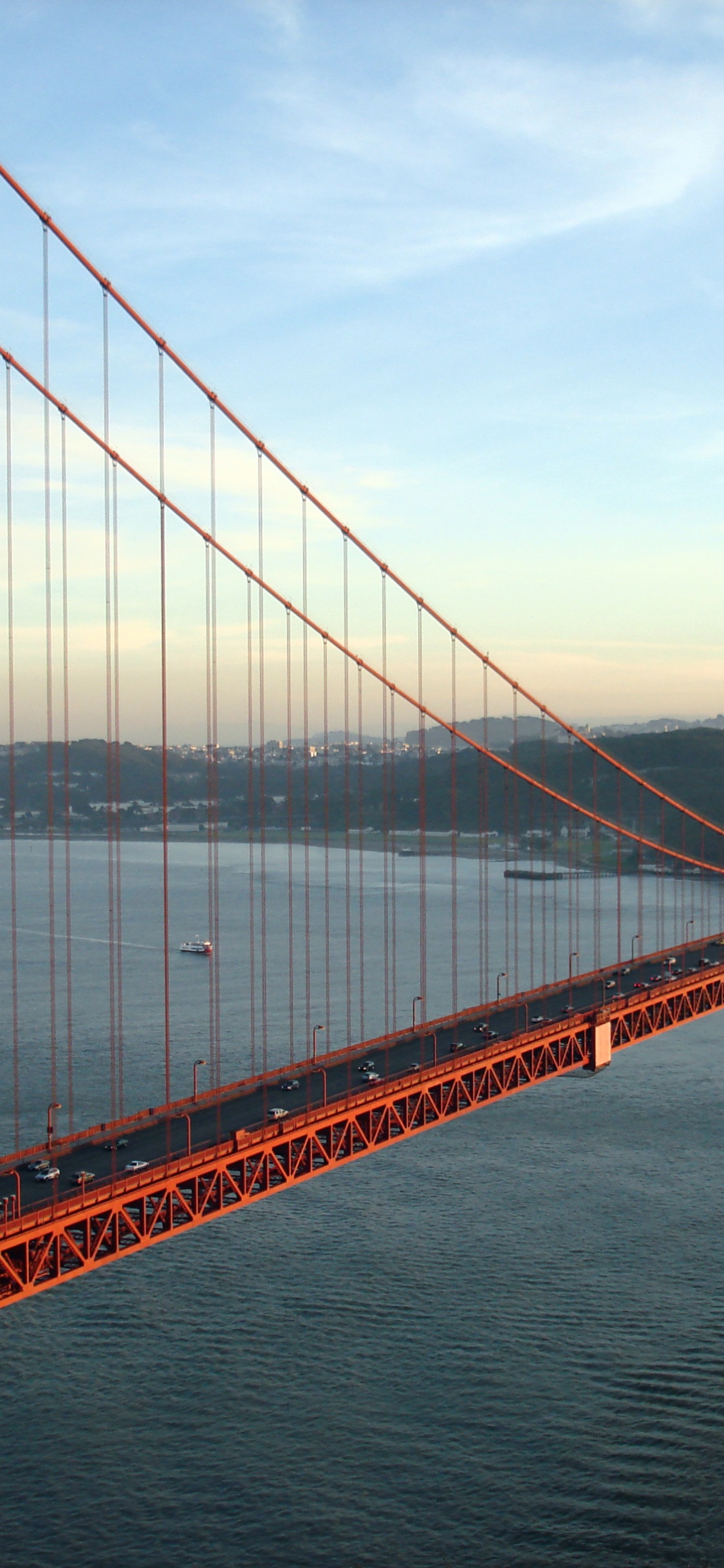 Golden Gate Bridge San Francisco Kalifornien. Wallpaper in 1125x2436 Resolution