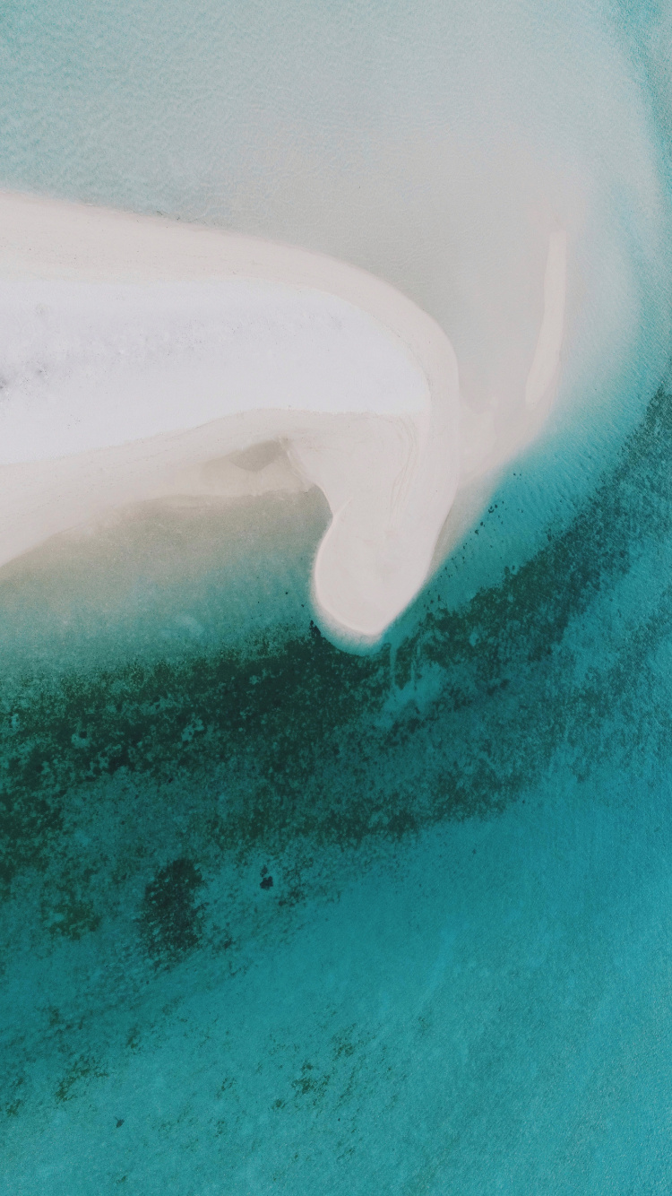Costa, Mar, Oceano, Agua, Azul. Wallpaper in 750x1334 Resolution