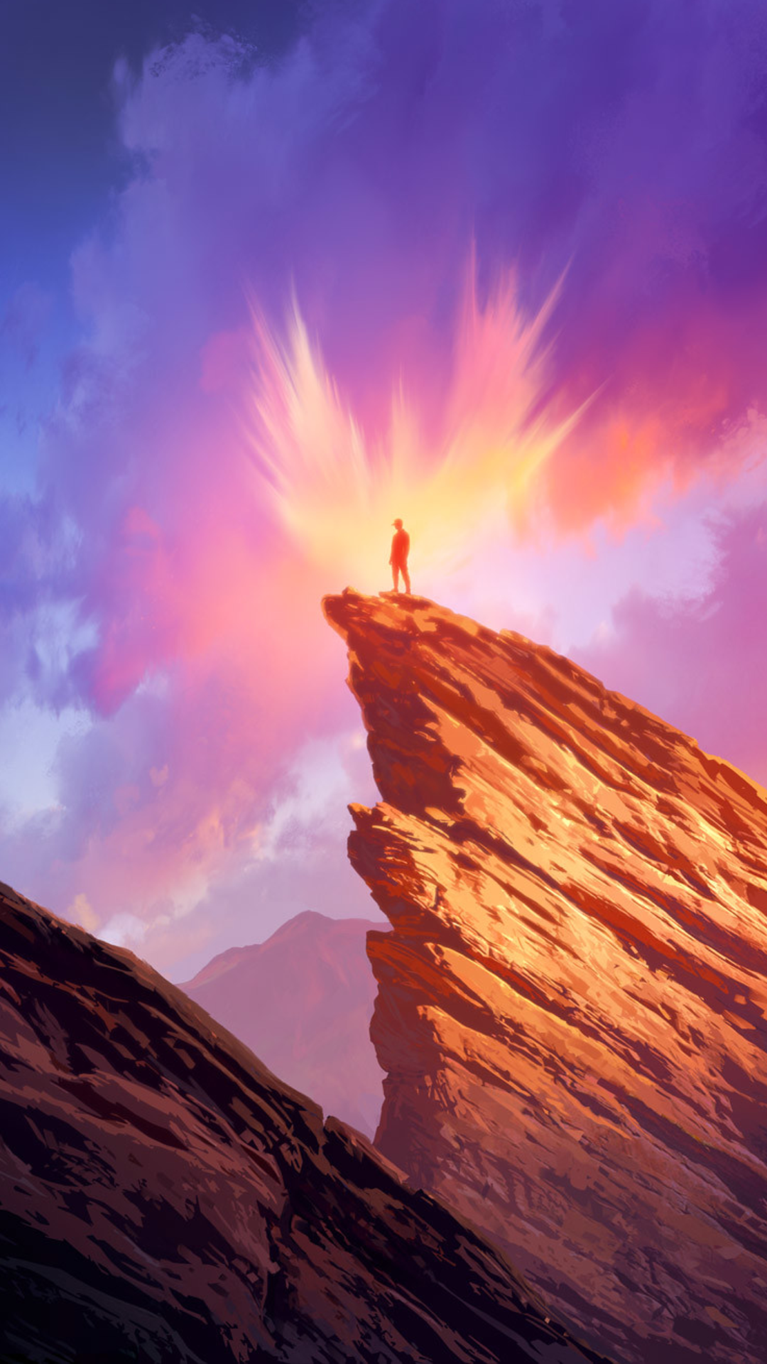 Amoled, Rocas Rojas de Illenio, Parque y Anfiteatro de Rocas Rojas, Ascender, Obra de Arte. Wallpaper in 1080x1920 Resolution