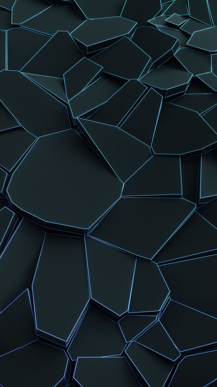 Natural Material, Material Property, Symmetry, Pattern, Electric Blue. Wallpaper in 750x1334 Resolution
