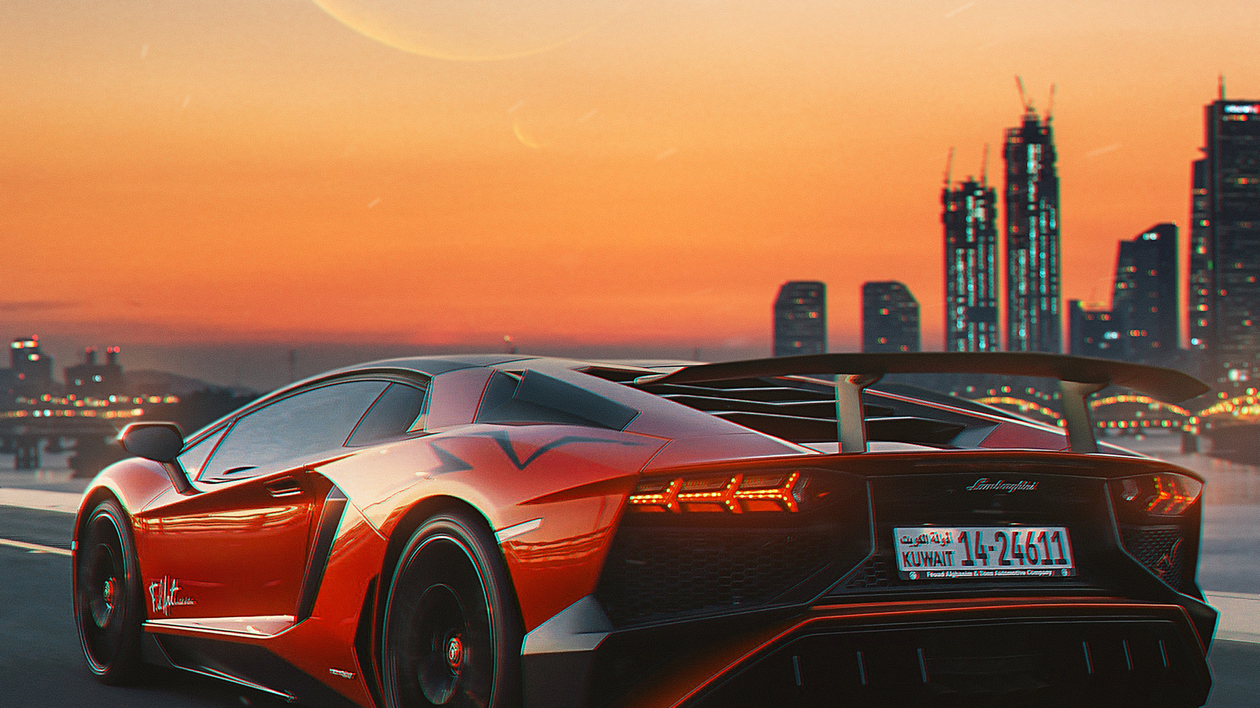 Luxusauto, Lamborghini Veneno, Lamborghini Centenari, Mclaren 12c, Car. Wallpaper in 2560x1440 Resolution