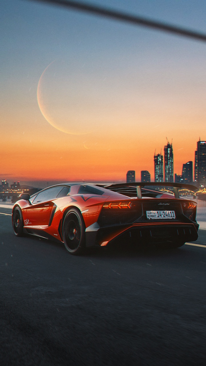 Luxusauto, Lamborghini Veneno, Lamborghini Centenari, Mclaren 12c, Car. Wallpaper in 720x1280 Resolution