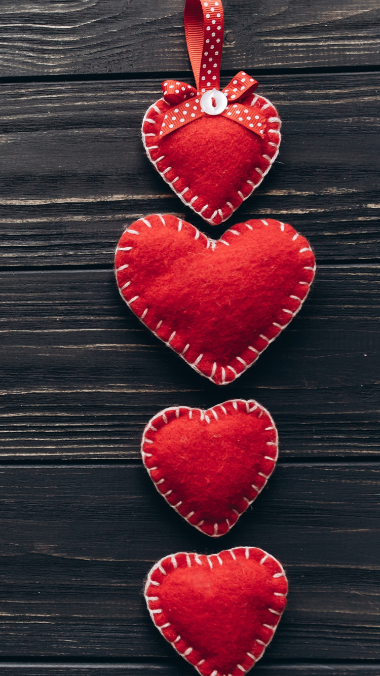 Valentines Day, Heart, Red, Love, Organ. Wallpaper in 750x1334 Resolution