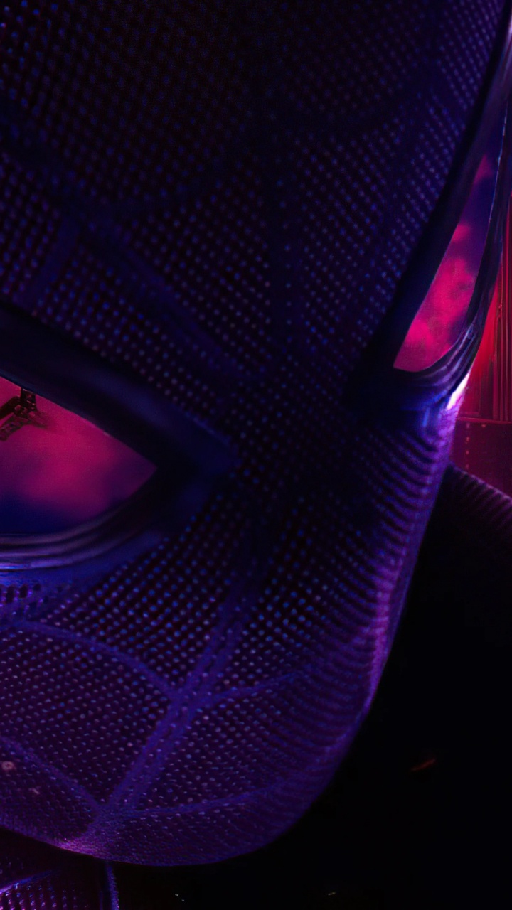 Spider-man: no Way Home, Spider-man, Tom Holland, Automotive Lighting, Purpur. Wallpaper in 720x1280 Resolution