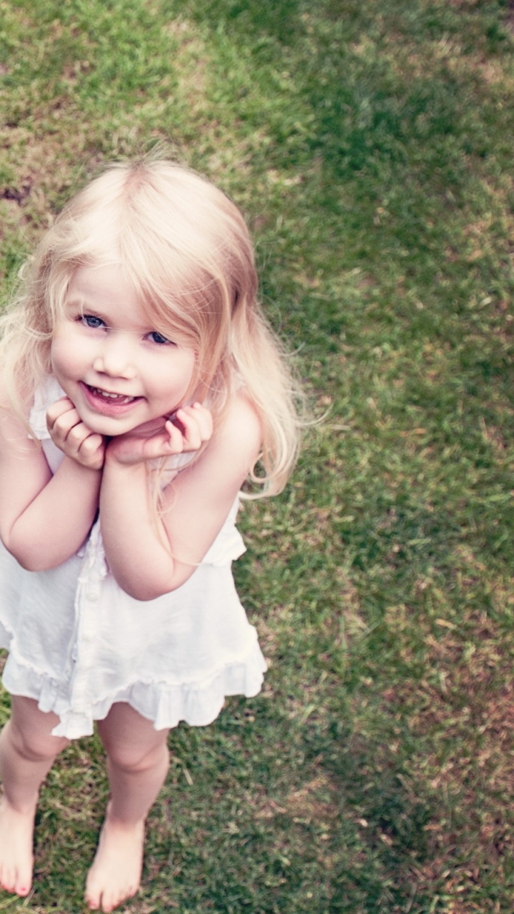 Child, Lawn, Infant, Plant, Spirit. Wallpaper in 720x1280 Resolution