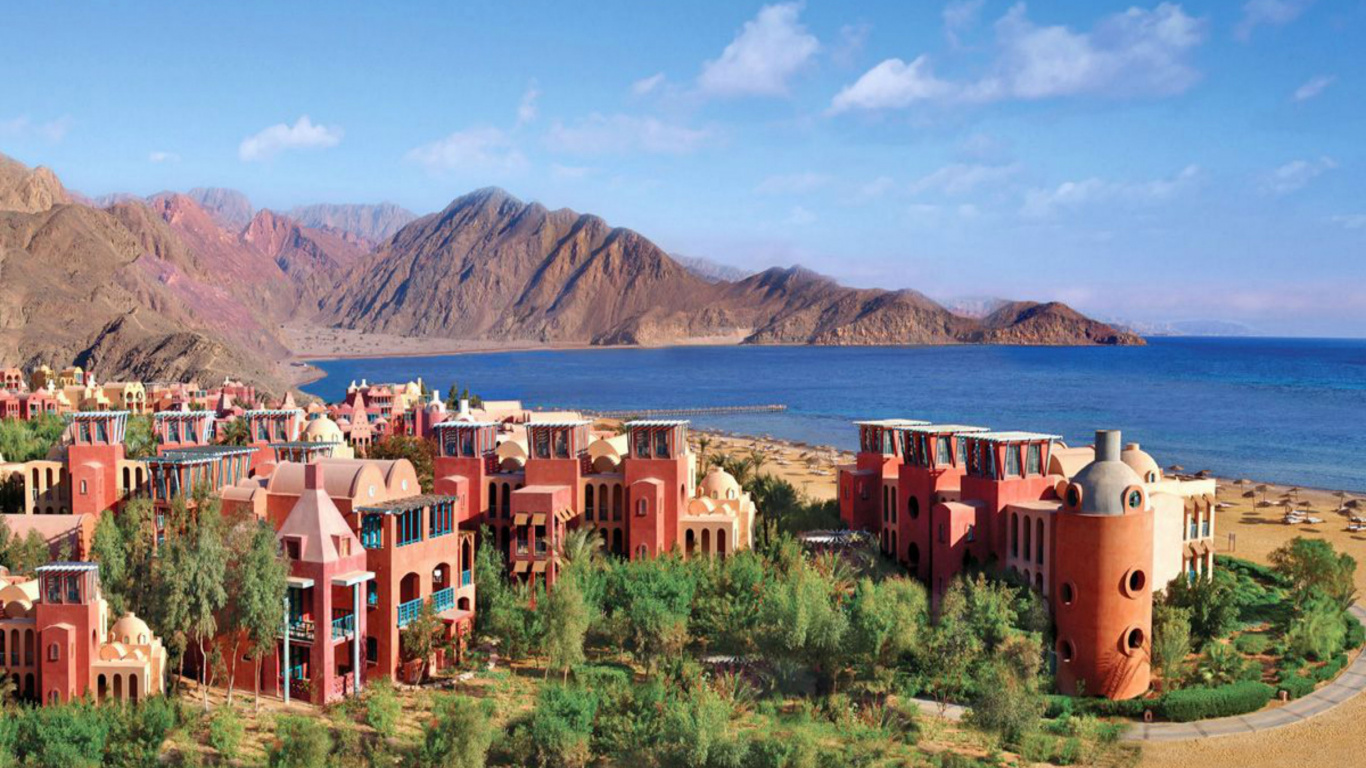 西奈半岛, 红海, 旅游业, 度假村, 海岸 壁纸 1366x768 允许