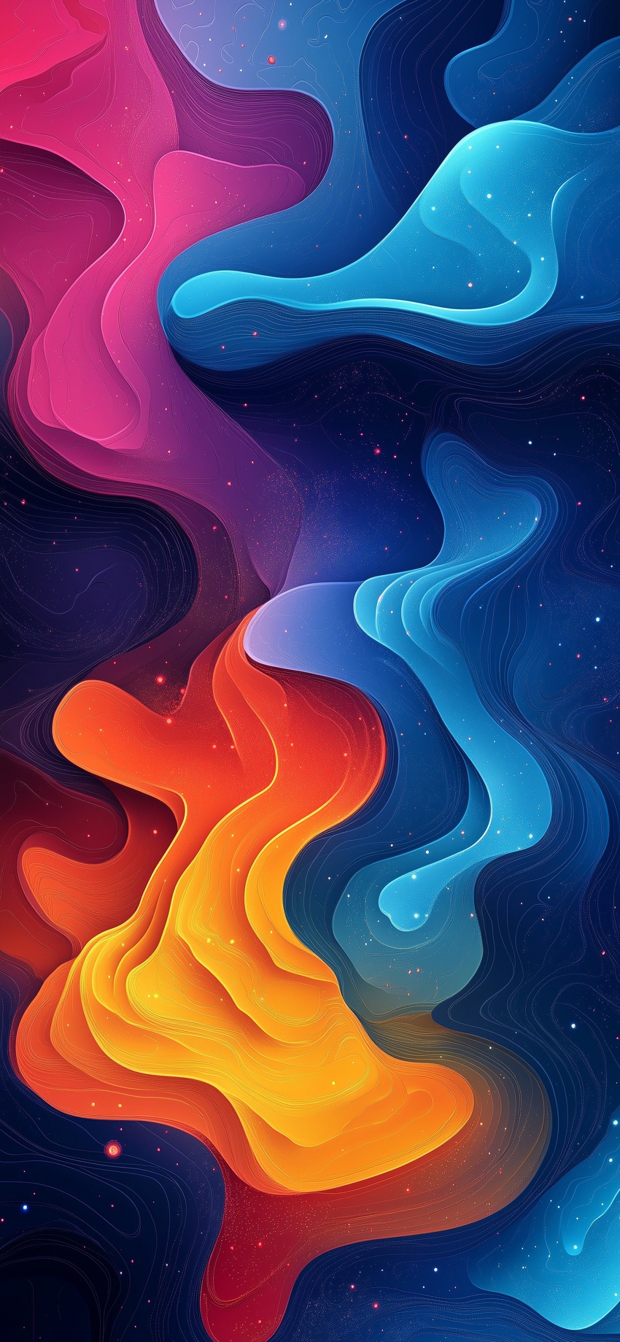 Artes Visuales, Idownloadblog, Ios, Crear, el Arte Abstracto. Wallpaper in 1242x2688 Resolution
