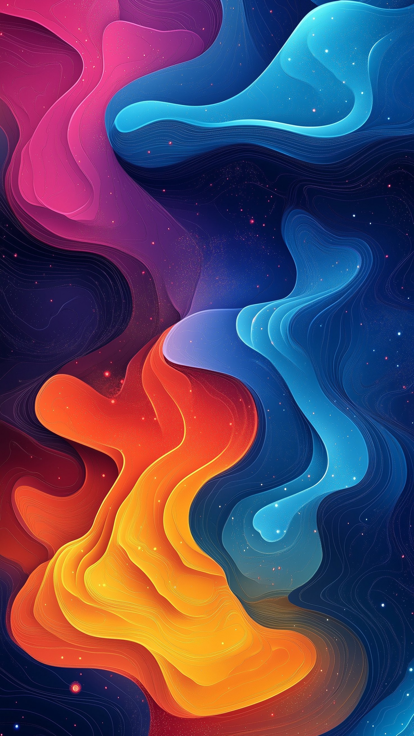 Artes Visuales, Idownloadblog, Ios, Crear, el Arte Abstracto. Wallpaper in 1440x2560 Resolution