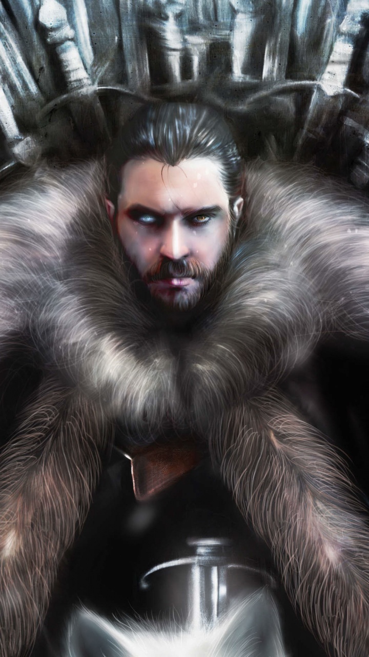 Singe Marron en Robe Noire et Blanche. Wallpaper in 720x1280 Resolution