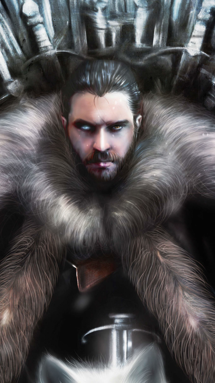 Singe Marron en Robe Noire et Blanche. Wallpaper in 750x1334 Resolution