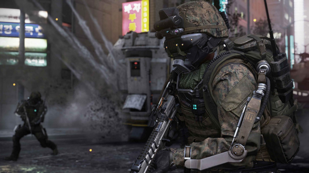 Call of Duty Advanced Warfare, Sledgehammer Games, Activision, Xbox 360, Juego de Pc. Wallpaper in 1280x720 Resolution