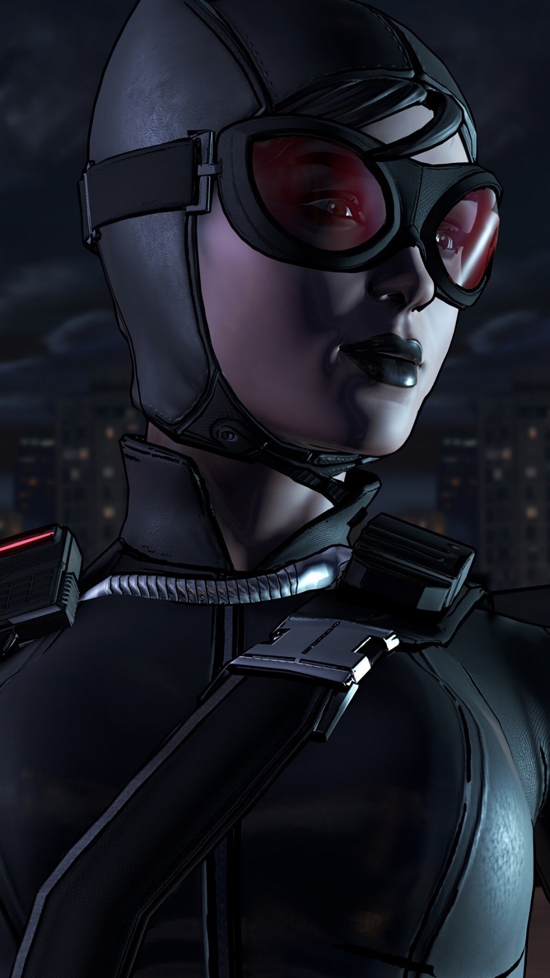 Batman, Telltale Games, The Walking Dead, Superhelden, Digital Compositing. Wallpaper in 1080x1920 Resolution