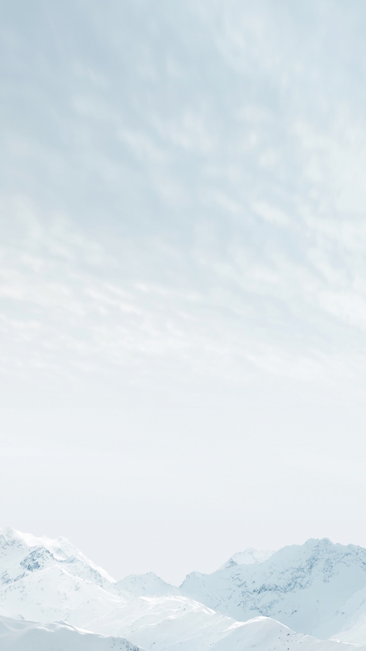 Ios, Manzana, Montaña, Nieve, Pendiente. Wallpaper in 720x1280 Resolution