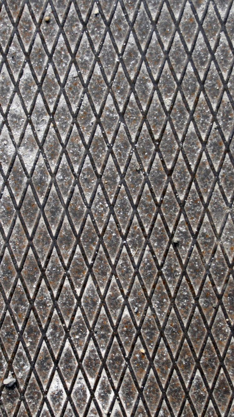 Grey and Black Metal Fence. Wallpaper in 750x1334 Resolution