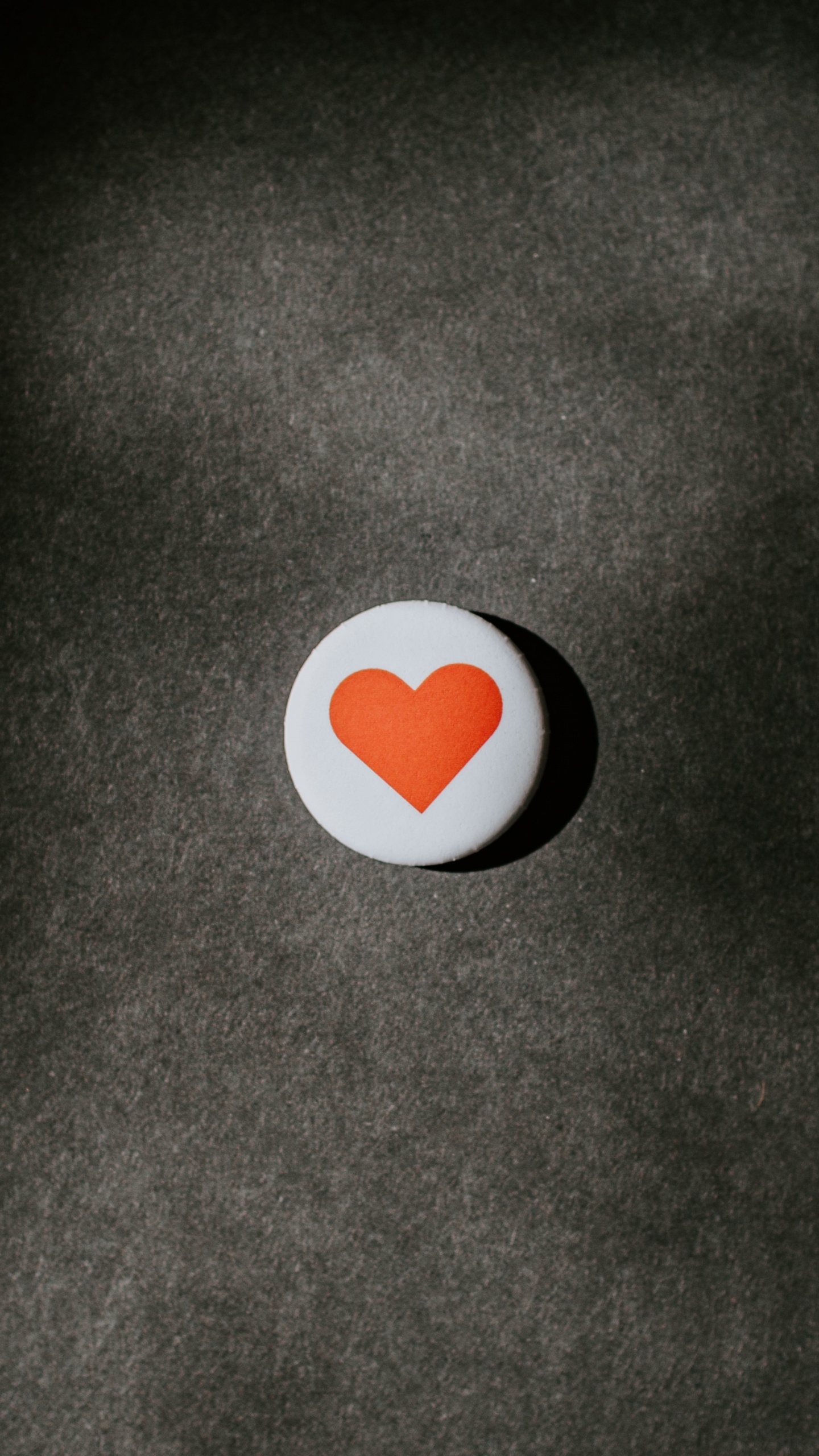 White and Orange Round Ornament. Wallpaper in 1440x2560 Resolution