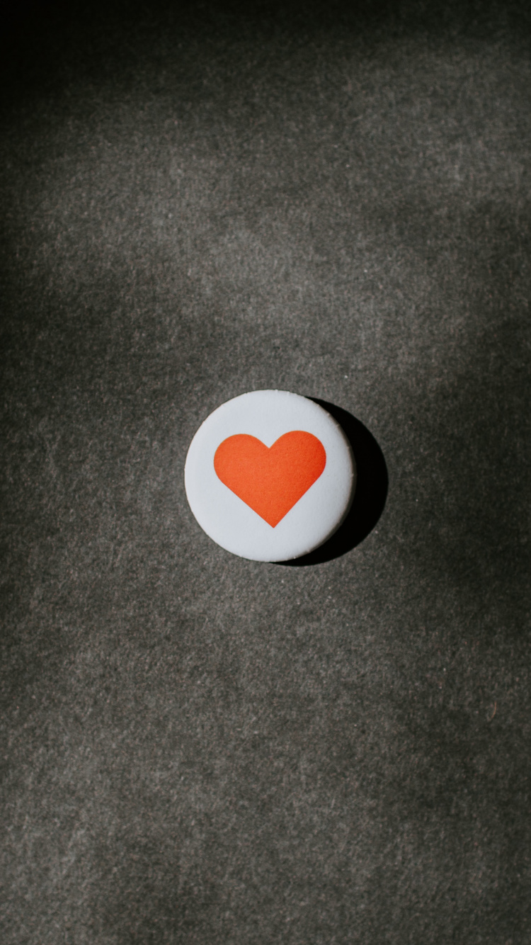 Ornement Rond Blanc et Orange. Wallpaper in 750x1334 Resolution