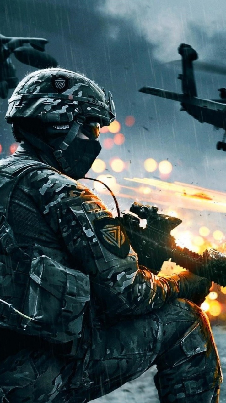 Battlefield 1942, Multiplayer Video Game, Electronic Arts, Soldier, Army. Wallpaper in 720x1280 Resolution