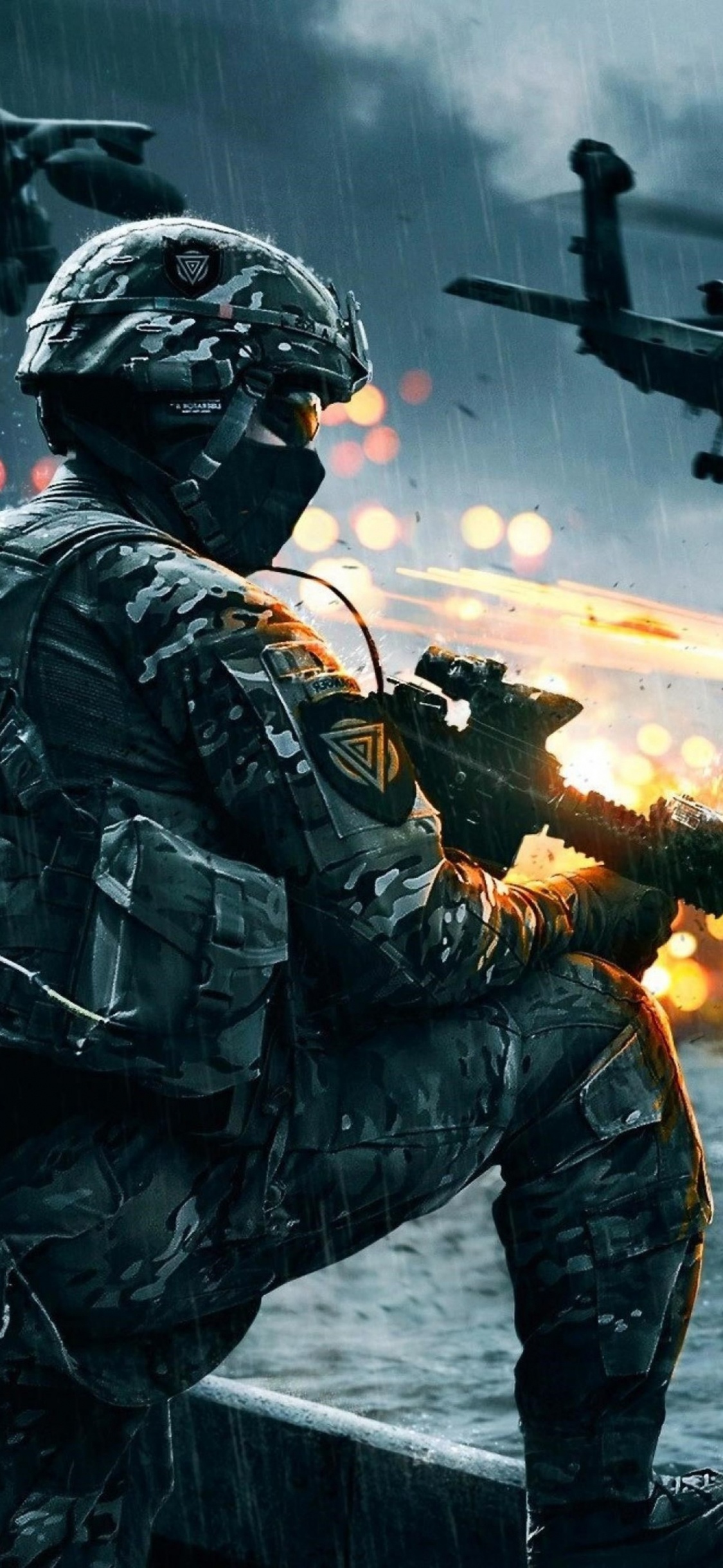 Battlefield 1942, Multiplayer-video-Spiel, Electronic Arts, Soldat, Armee. Wallpaper in 1125x2436 Resolution