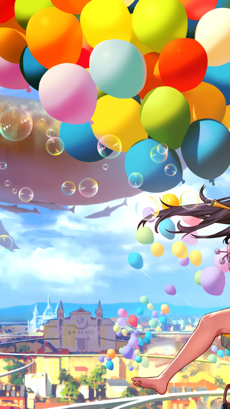 Anime, Manga, Diversión, Feliz, Ocio. Wallpaper in 750x1334 Resolution