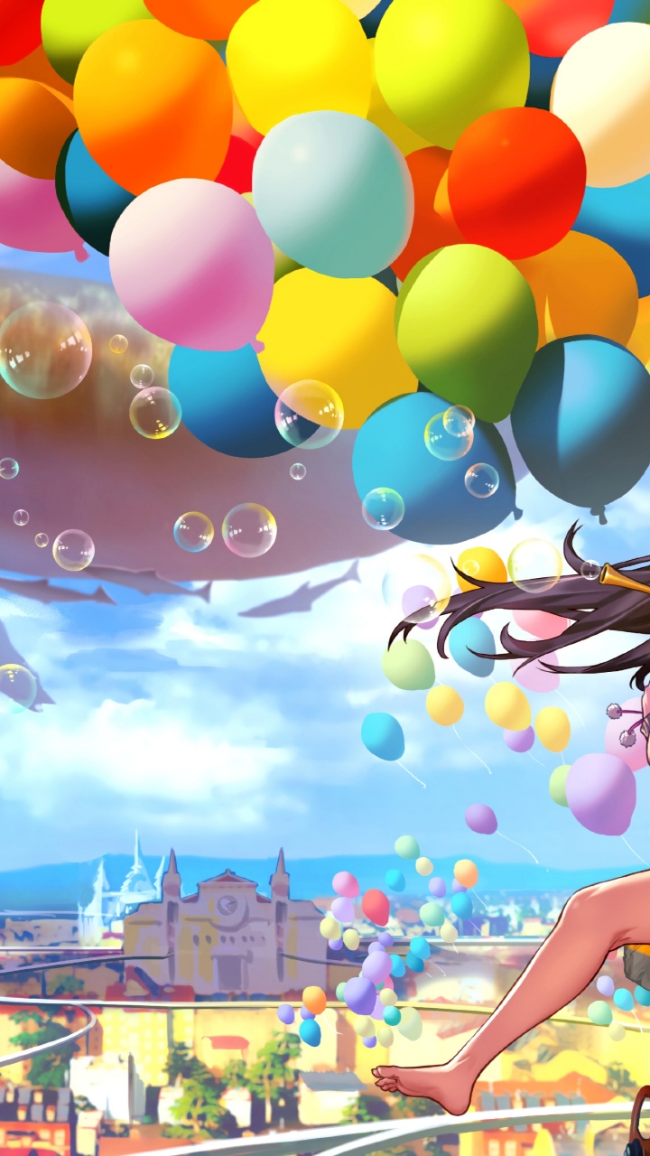 Anime, Sleeve, Fun, Happy, Leisure. Wallpaper in 720x1280 Resolution