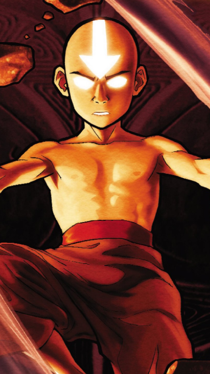 Avatar, Avatar Aang, Aang, Katara, Una Vez. Wallpaper in 720x1280 Resolution