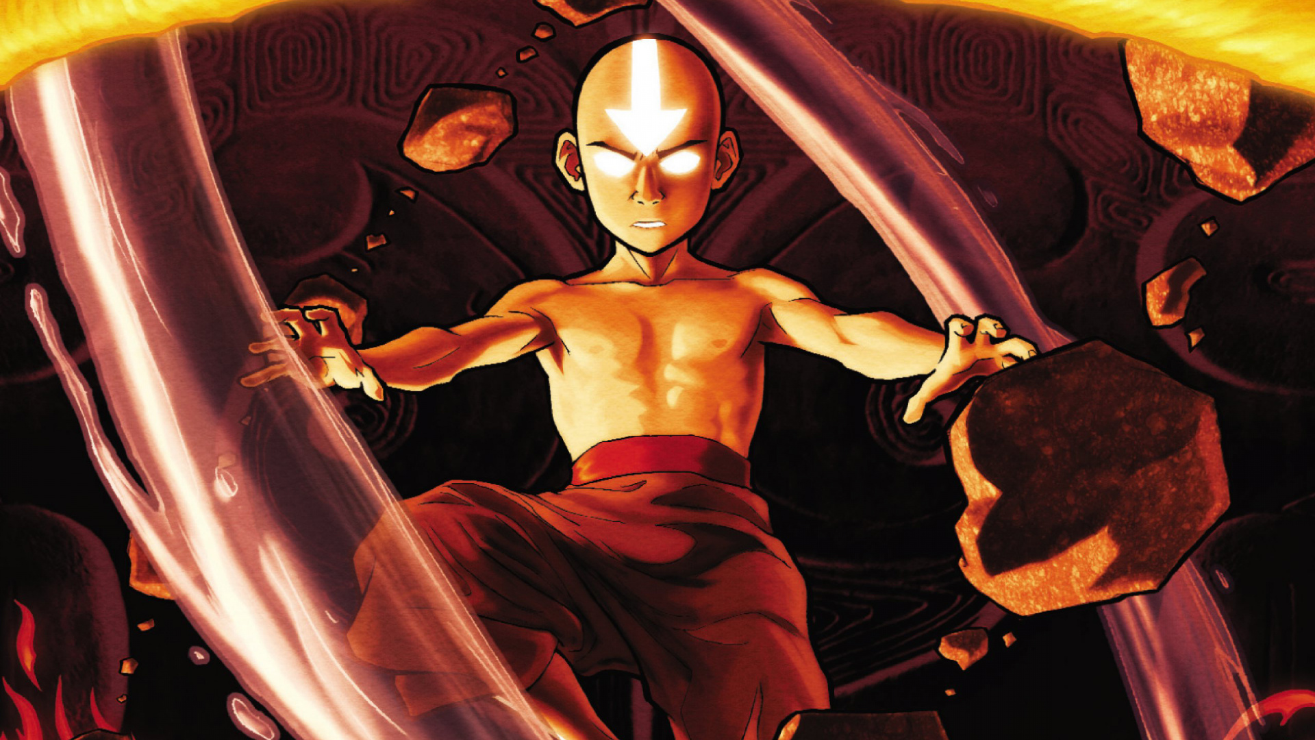 Avatare, Avatar Aang, Aang, Socken, Katara. Wallpaper in 1920x1080 Resolution