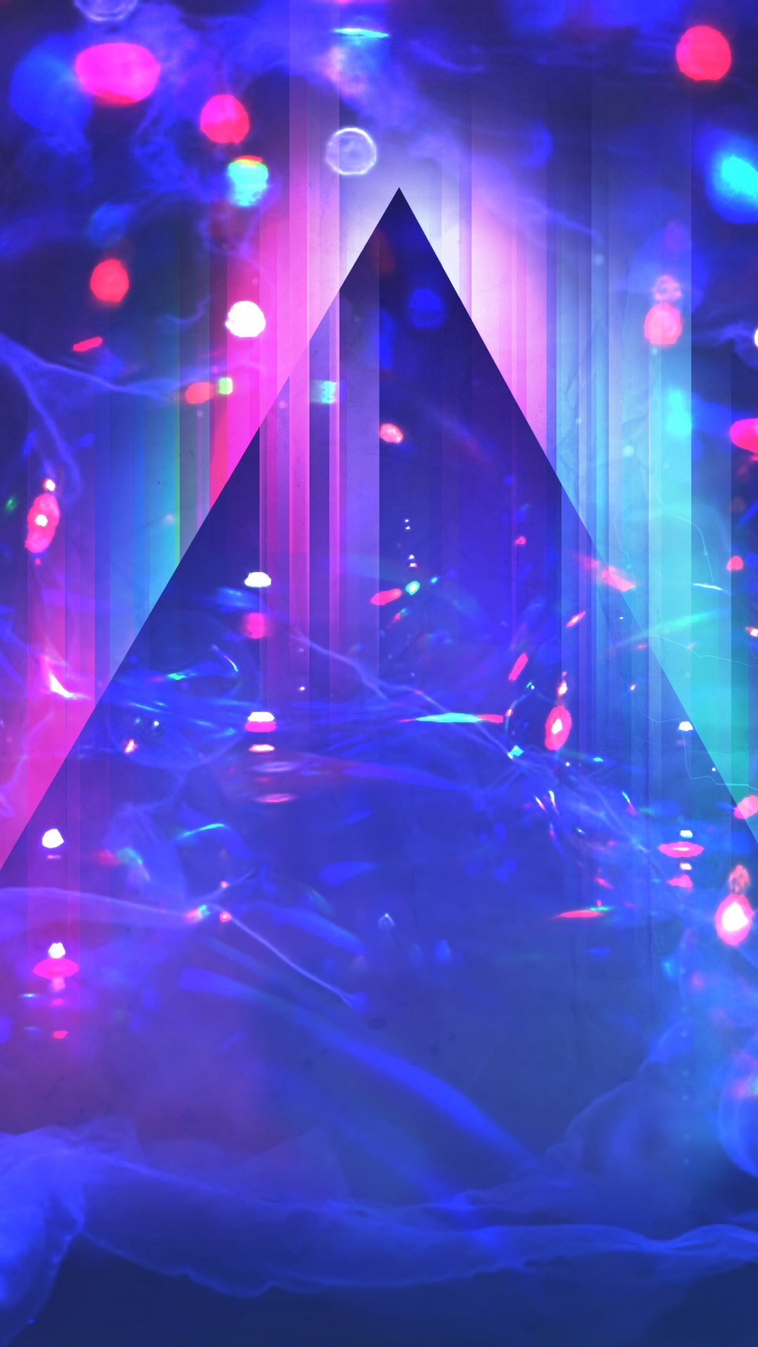 Purple and Pink Lights With Purple Lights. Wallpaper in 1080x1920 Resolution