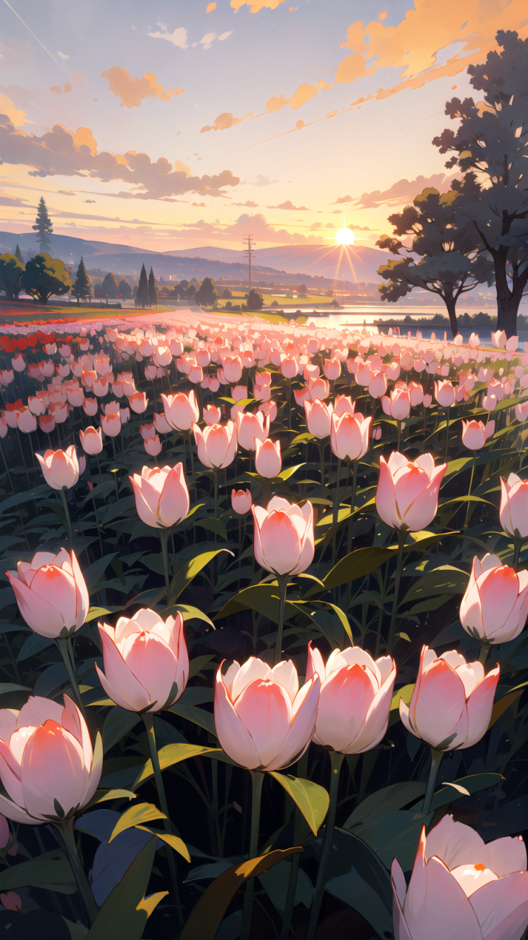 Lily Family, Flower, Plant, Ecoregion, Cloud. Wallpaper in 750x1334 Resolution