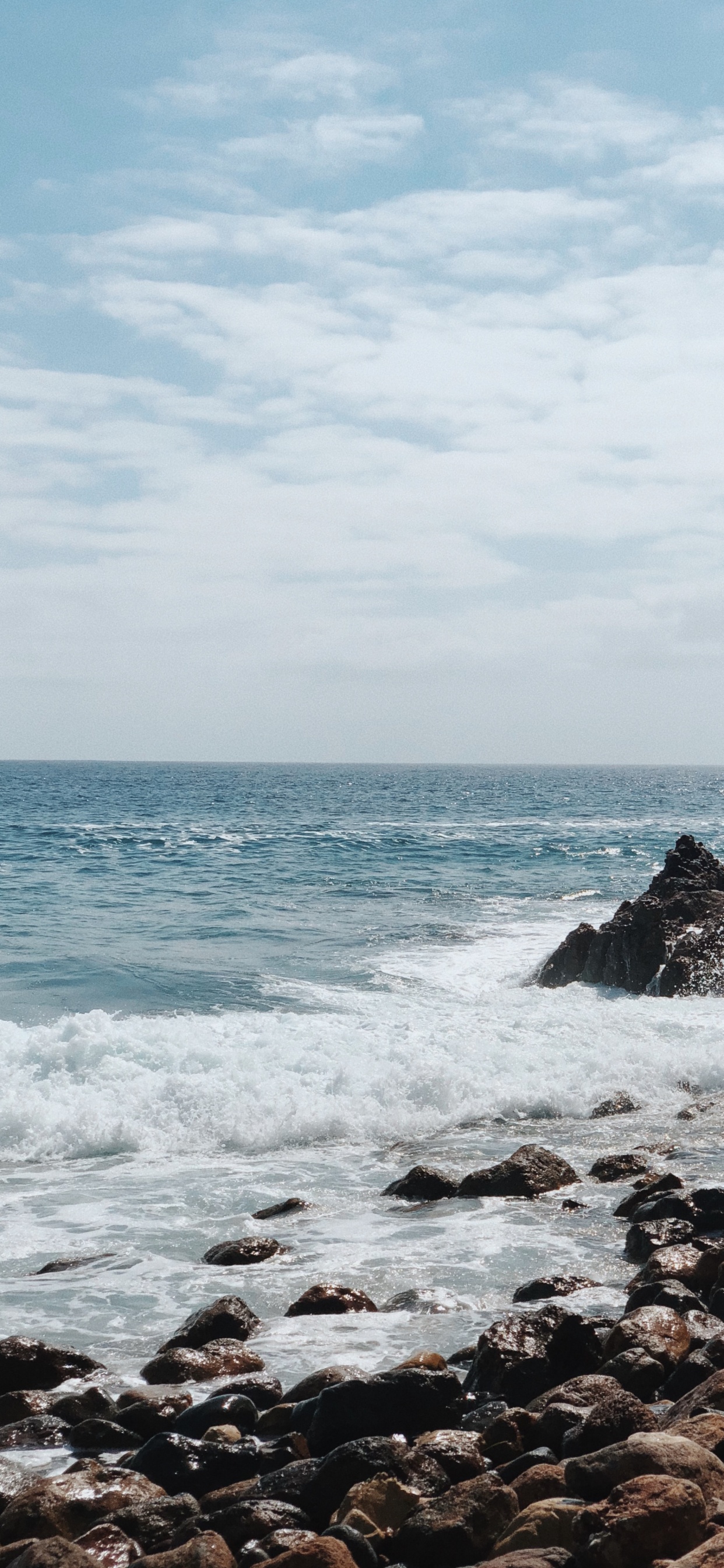 Sea, Coast, Water, Promontory, Headland. Wallpaper in 1242x2688 Resolution