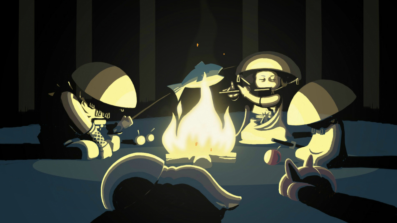 Ninja, Juego de Sigilo, Espacio, Juego de Aventura de Acción. Wallpaper in 1366x768 Resolution