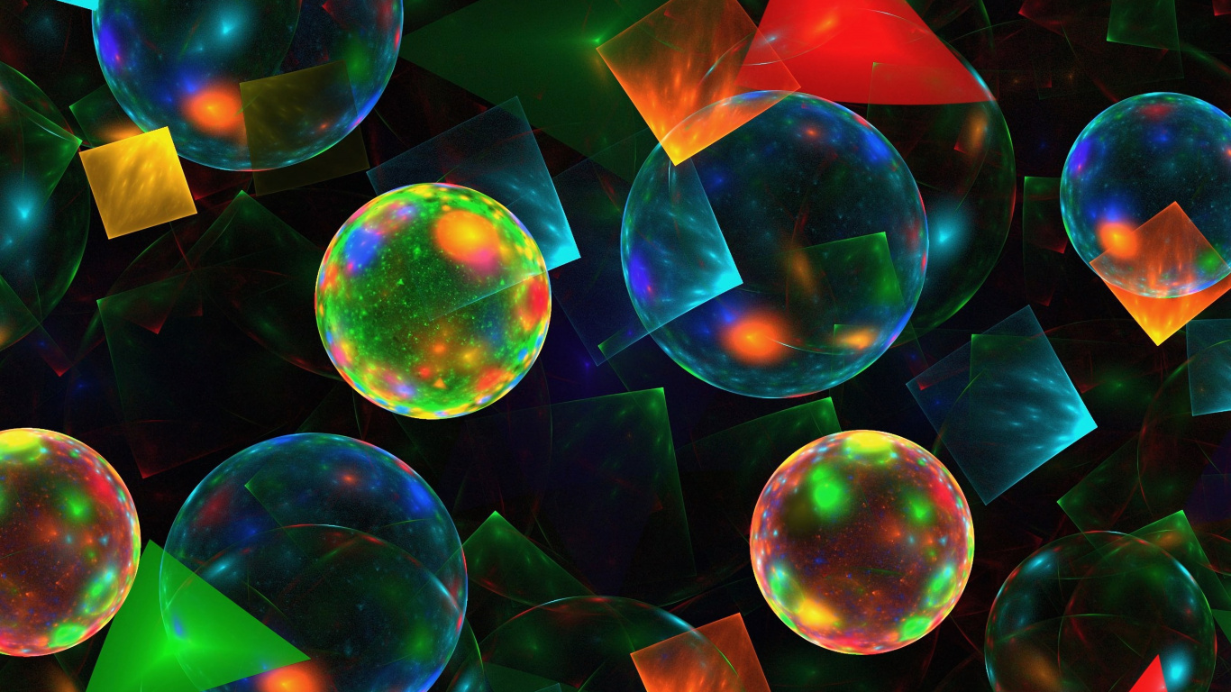 Red Green and Blue Light. Wallpaper in 1366x768 Resolution