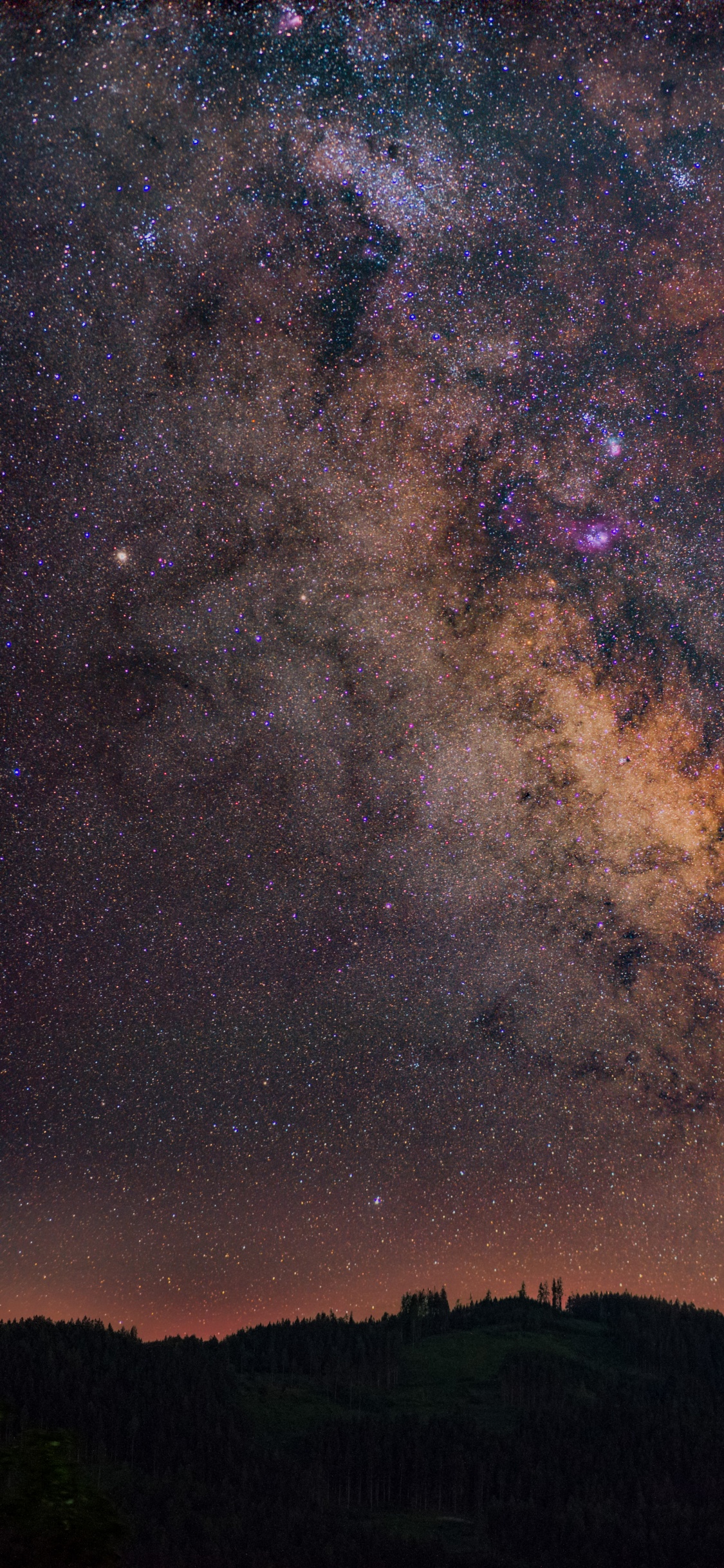 Astronomy, Milky Way, Nature, Atmosphere, Outer Space. Wallpaper in 1125x2436 Resolution