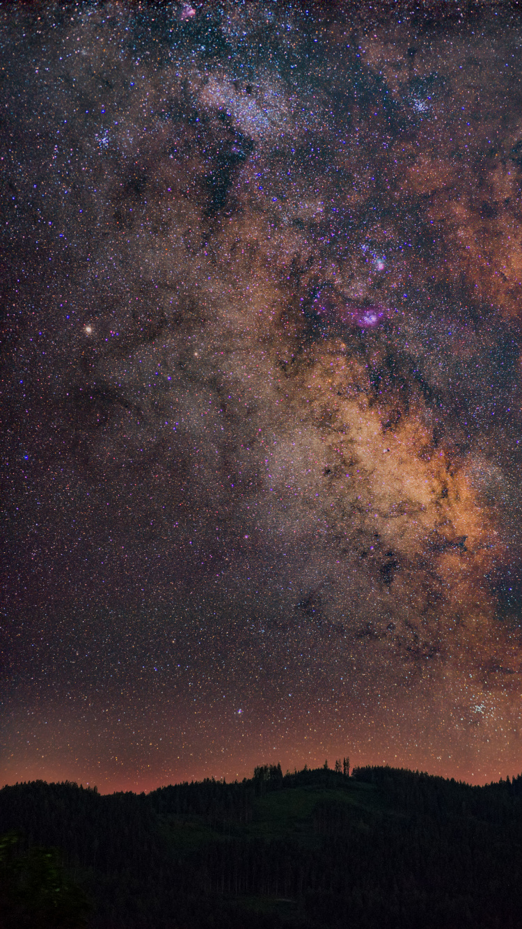 L'astronomie, Voie Lactée, Nature, Atmosphère, Espace Extérieur. Wallpaper in 750x1334 Resolution