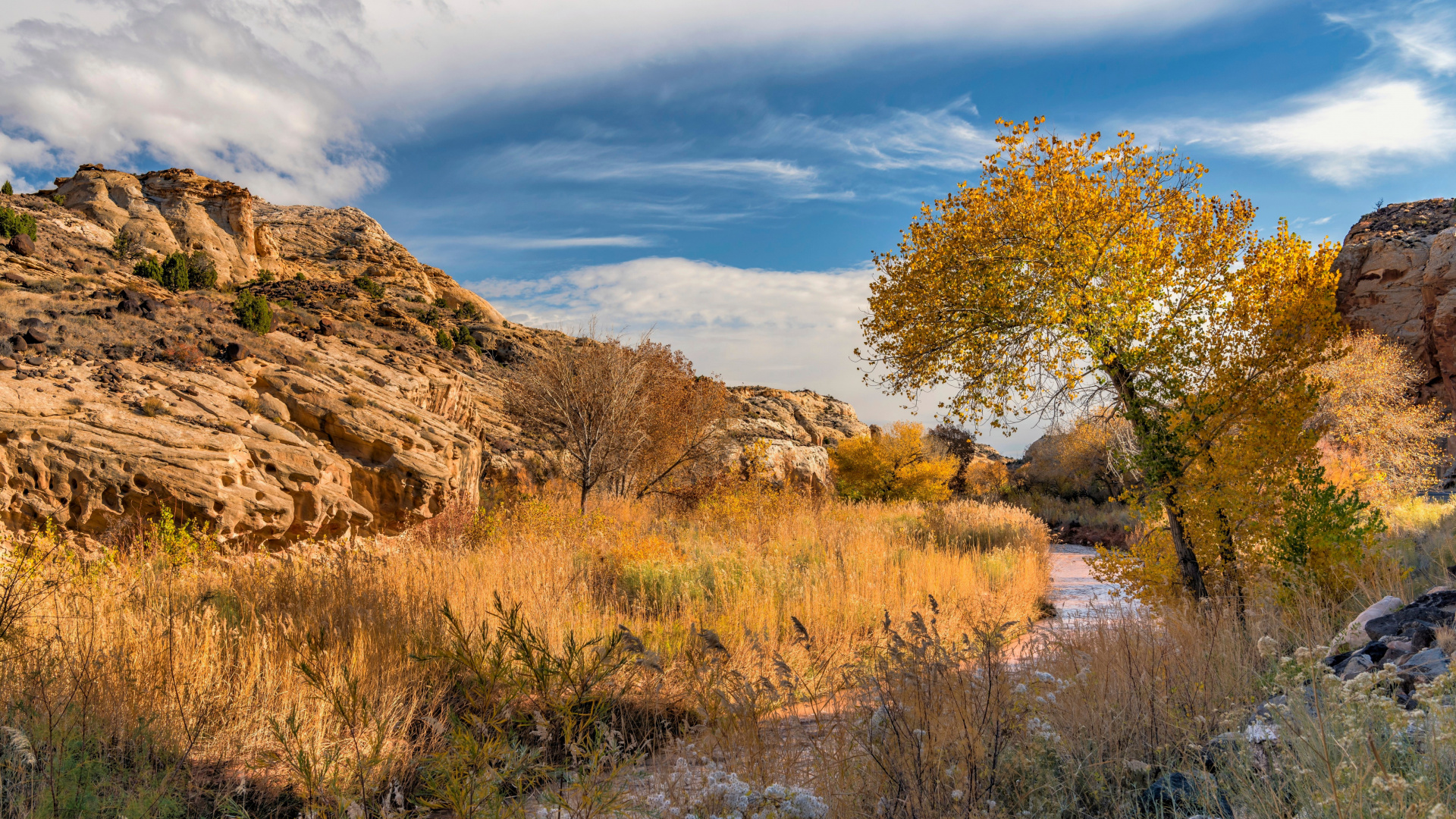 Eau, Paysage Naturel, Highland, Cours D'eau. Wallpaper in 1920x1080 Resolution