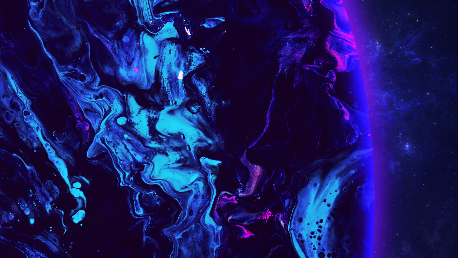 Terre, Eau, Art, Objet Astronomique, Liquid. Wallpaper in 1920x1080 Resolution