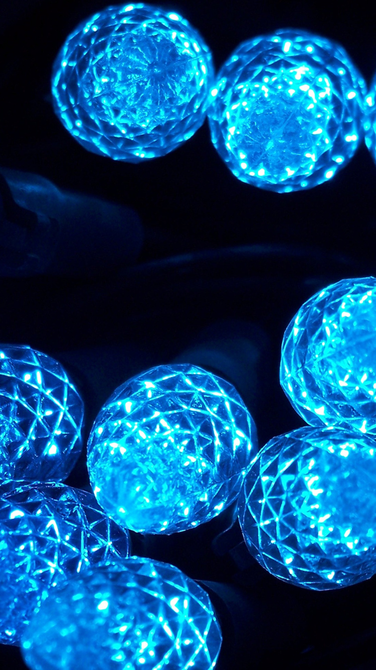 Luces de Navidad, El Día De Navidad, Luz, Decoración de la Navidad, Azul. Wallpaper in 750x1334 Resolution