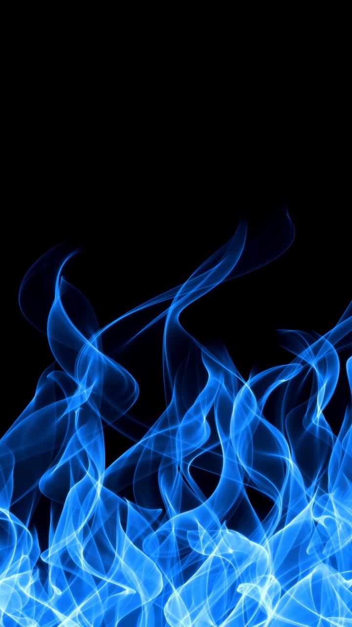 Blaue Und Weiße Lichtillustration. Wallpaper in 720x1280 Resolution