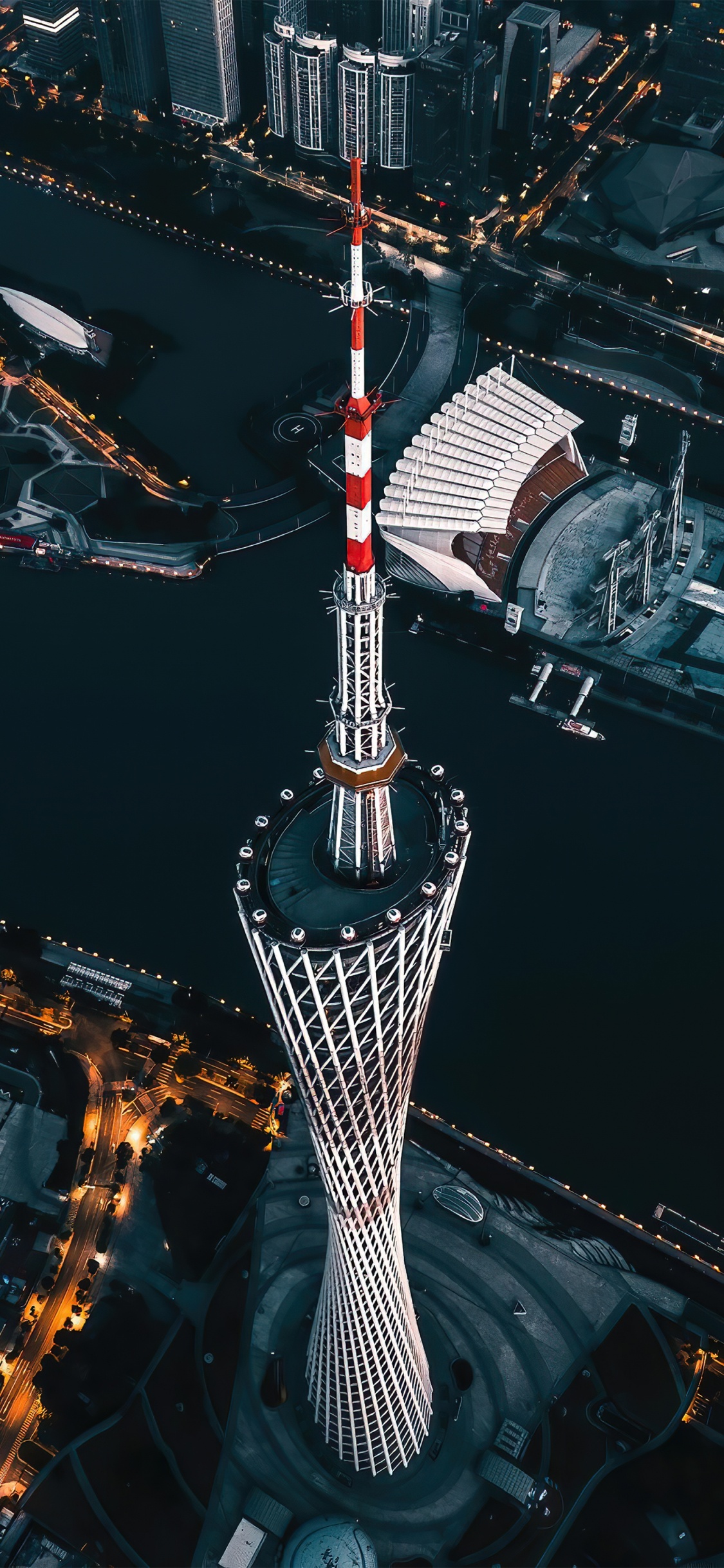Metropolis, Architecture, Building, Tower, Skyscraper. Wallpaper in 1125x2436 Resolution